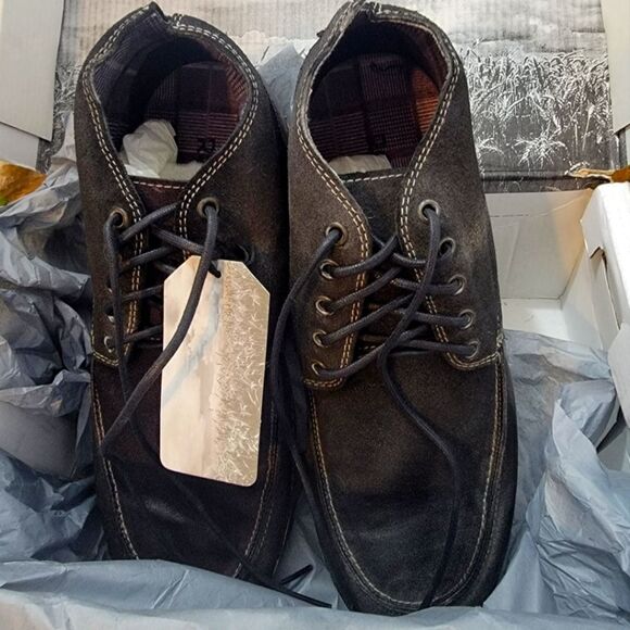 NIB ROAN by BEDSTU Tobias Fullgrain oiled, waxed handfinished suede leather boot - Picture 4 of 13